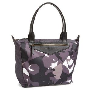 Sam Edelman Large Camo Nylon Full Zip Tote Bag